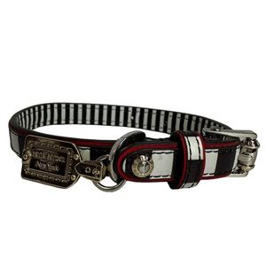 HENRI BENDAL NEW YORK DOG COLLAR HAPPY HOLIDAYS TO YOUR PUP!!
